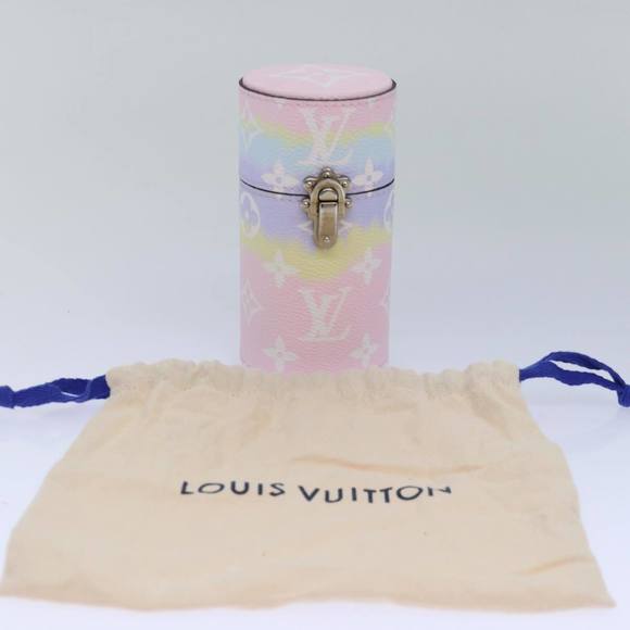 LOUIS VUITTON Monogram Escal Travel Case Pink LS0383 LV Auth 85319A - Picture 12 of 16